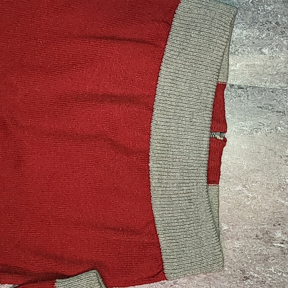 Vintage. Made in USA. 1 of a kind. Full-zip Cardigan. Men's size Large. - Picture 14 of 16